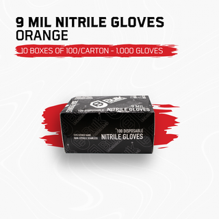 9 Mil L, XL & XXL Nitrile Gloves (10 boxes of 100 pieces / master carton)