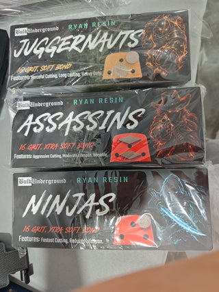 Assassins | 16-Grit Extra-Soft Bond Diamond Tooling